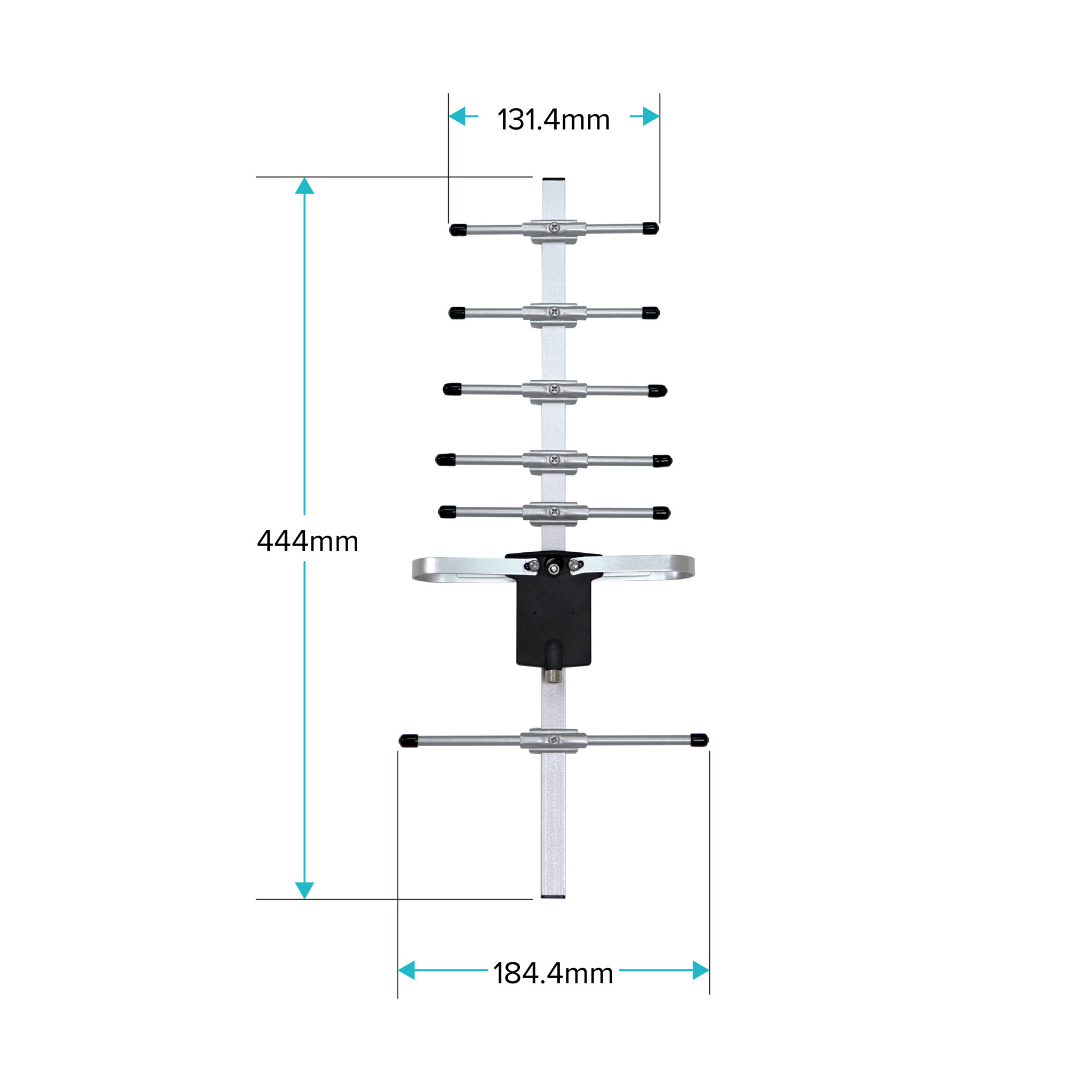 Wi-Fi HaLow 八木アンテナ 850 – 950 MHz 9dBi _size_ANTYM90009YAH001