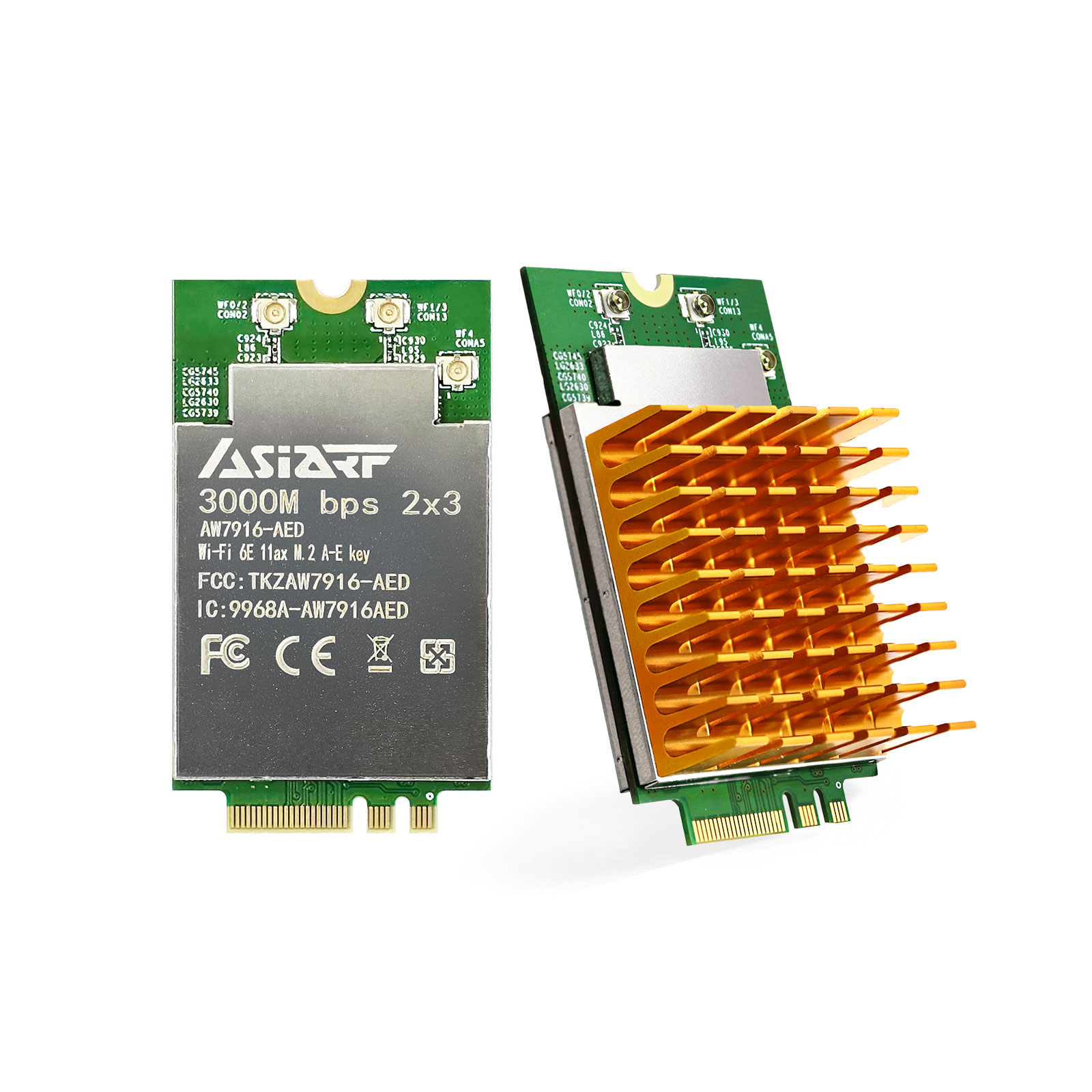 Wi-Fi 6E AX3000 M.2 AE Key Module AW7916-AED AE2