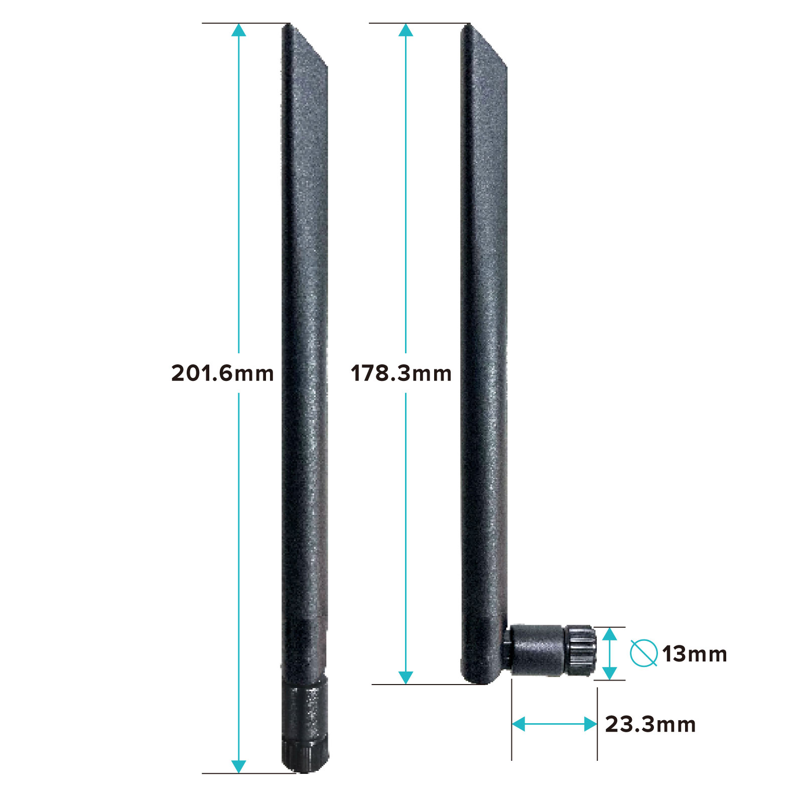 Wi-Fi HaLow Antenna ANTSM93003004001_size