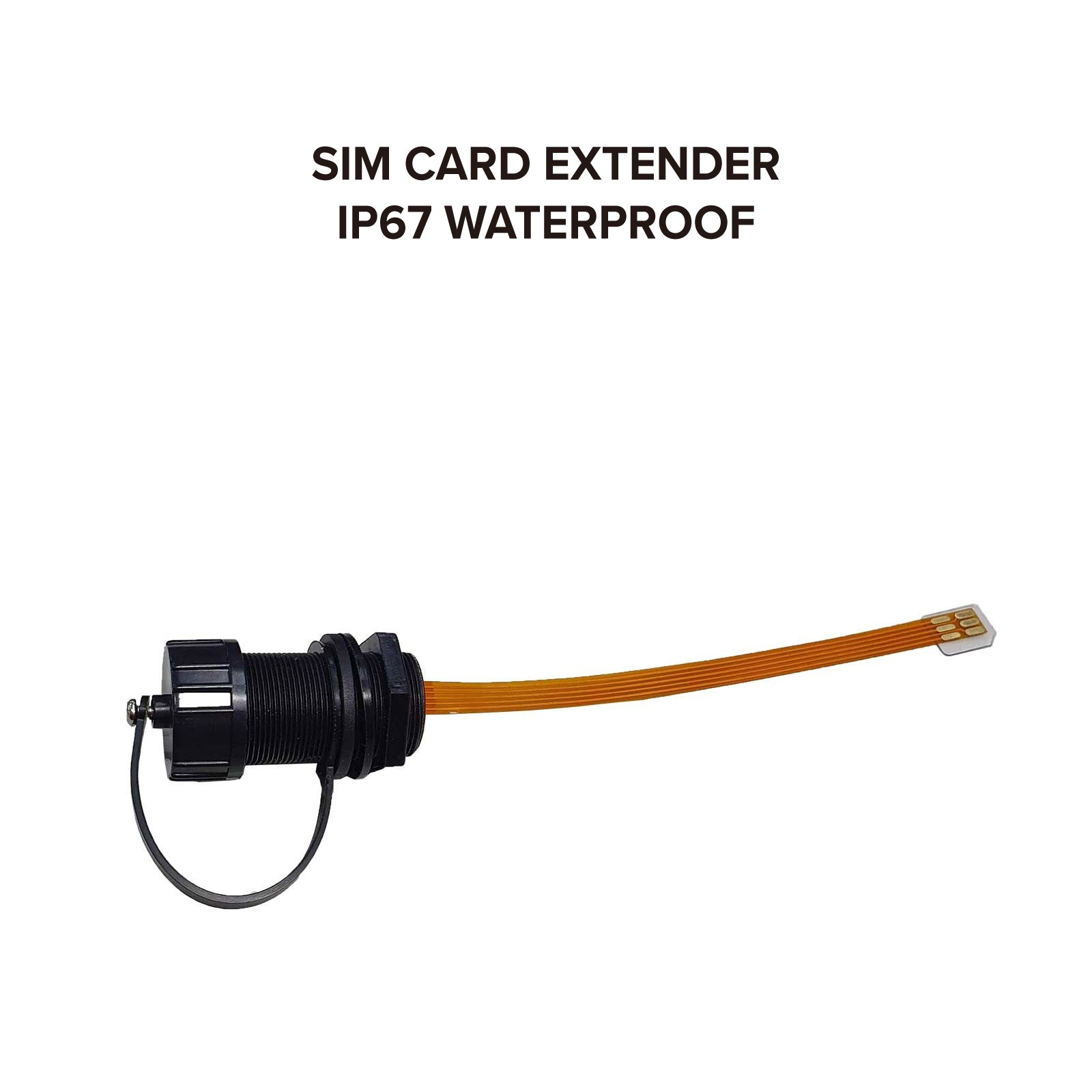 Sim Card Extender M20 IP67 Waterproof for Cabinet Chassis Case Frame Envelope Outdoor