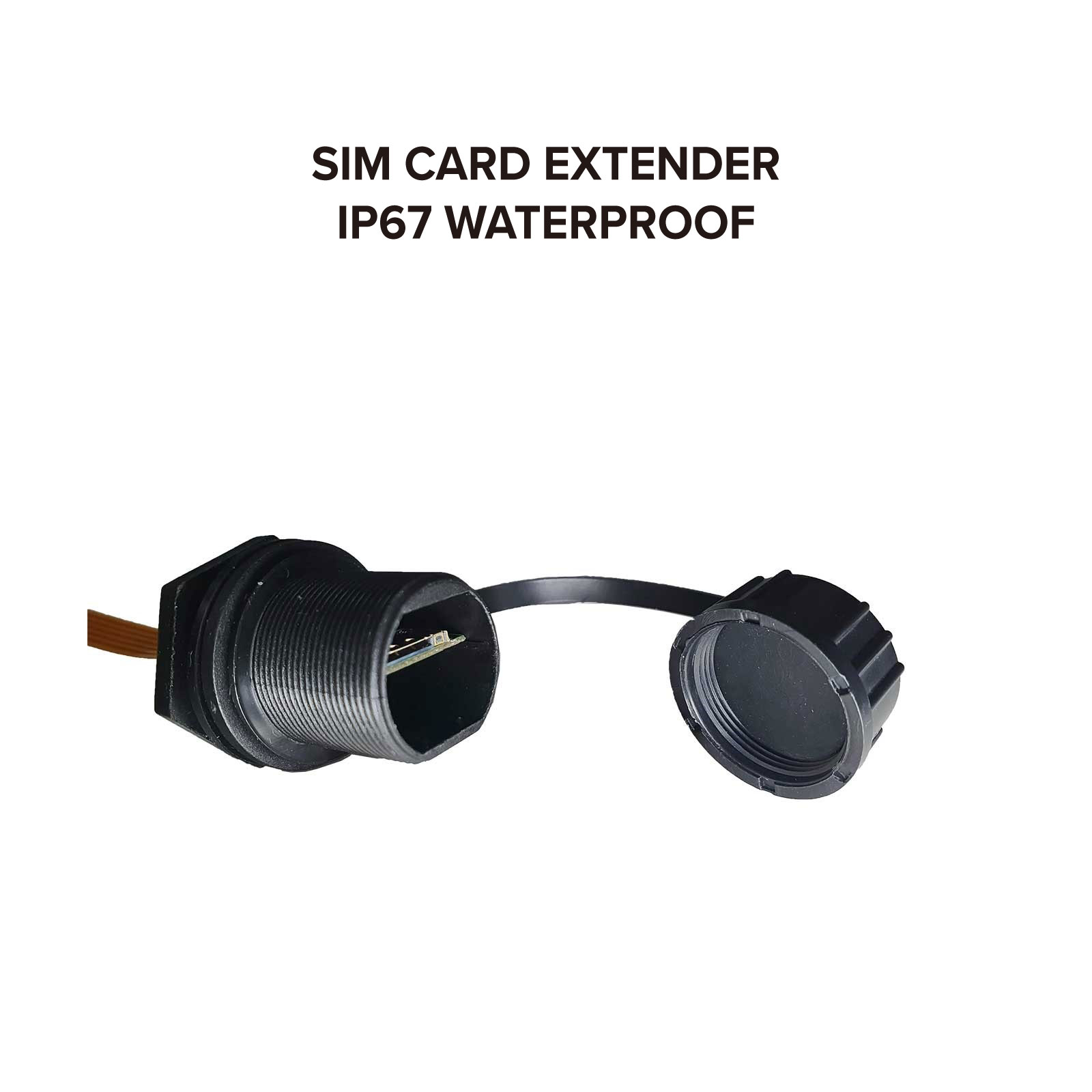 Sim Card Extender M20 IP67 Waterproof for Cabinet Chassis Case Frame Envelope Outdoor