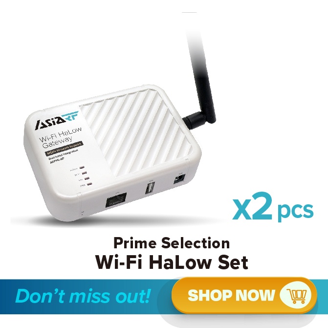 【Prime Selection Wi-Fi HaLow Set】ARFHL-AP-MS01 x 2