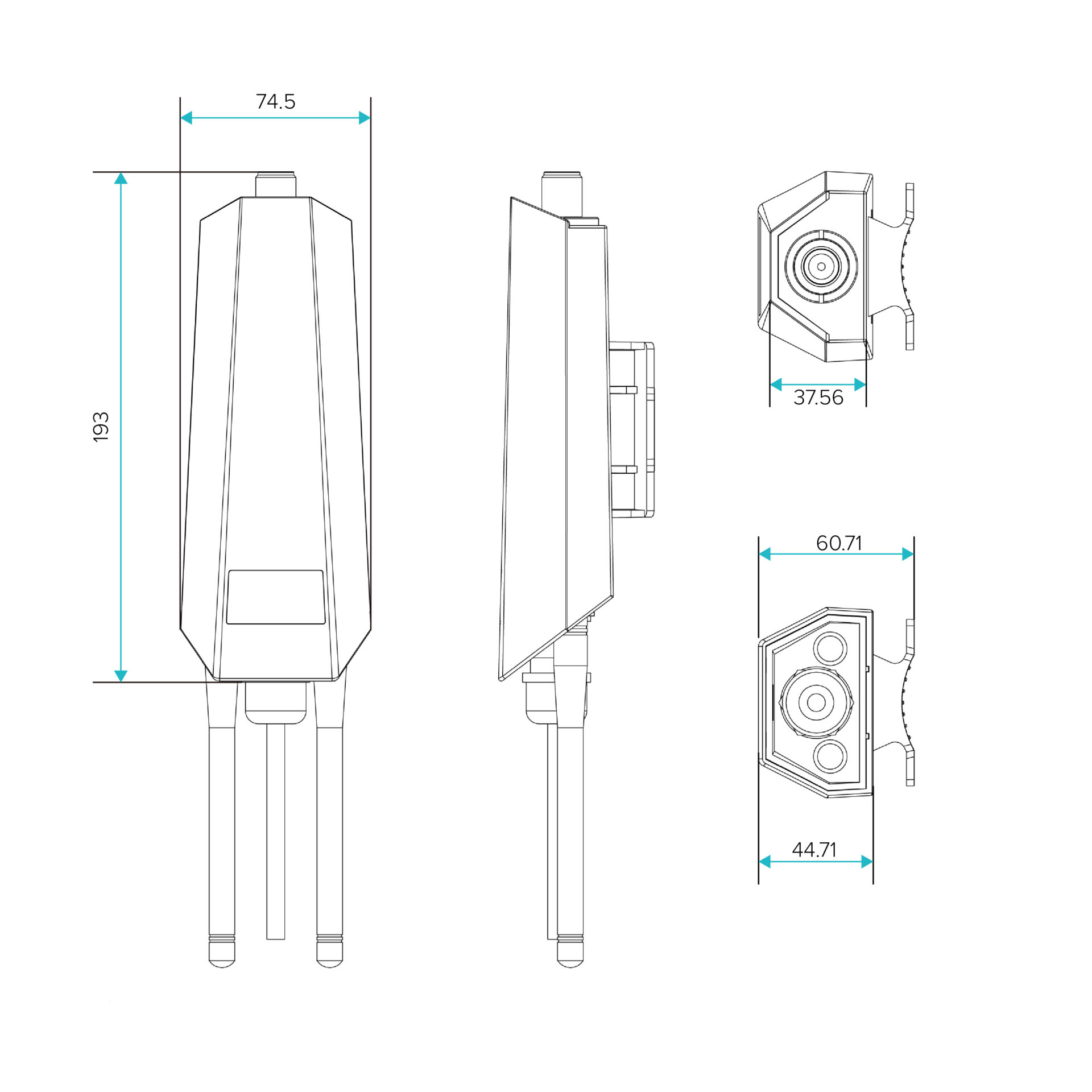 Wi-Fi HaLow MESH Outdoor Gateway ARFHL-OD_size_1