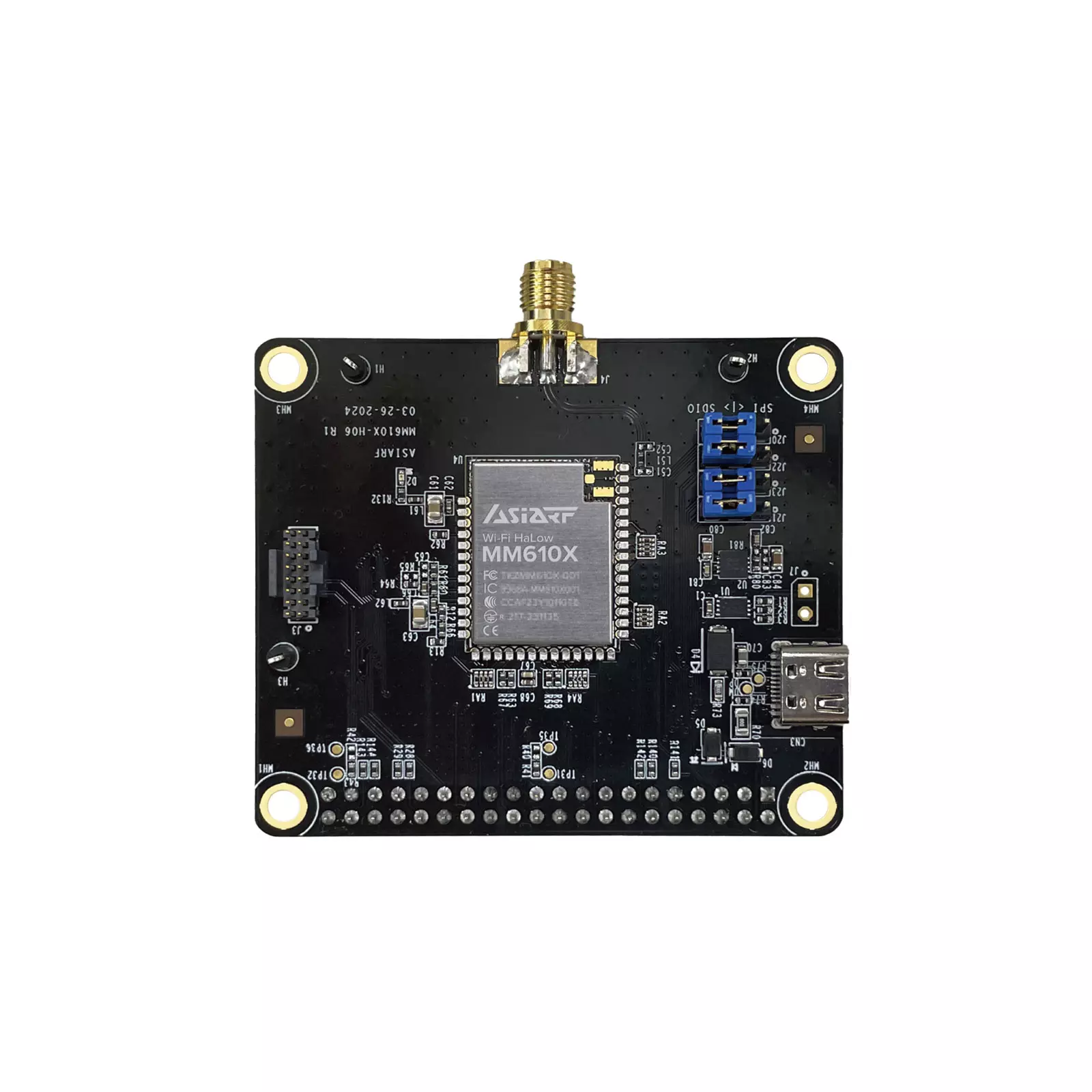 Wi-Fi HaLow Raspberry Pi HAT module the Best Automation Robot Kit MM610X-H06-1