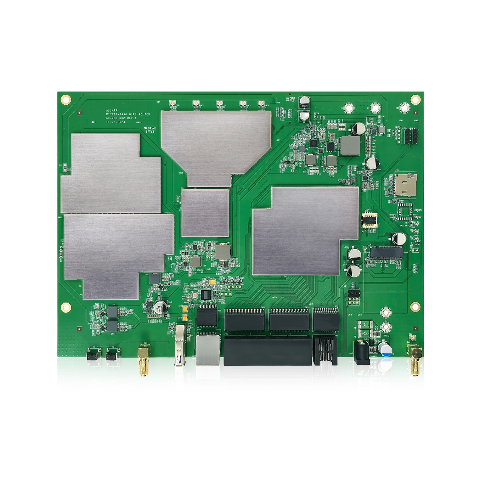 Wi-Fi 7 Development Platform BE19000 Tri-Band Tri-Concurrent 10Gbps PHY AP7988-002