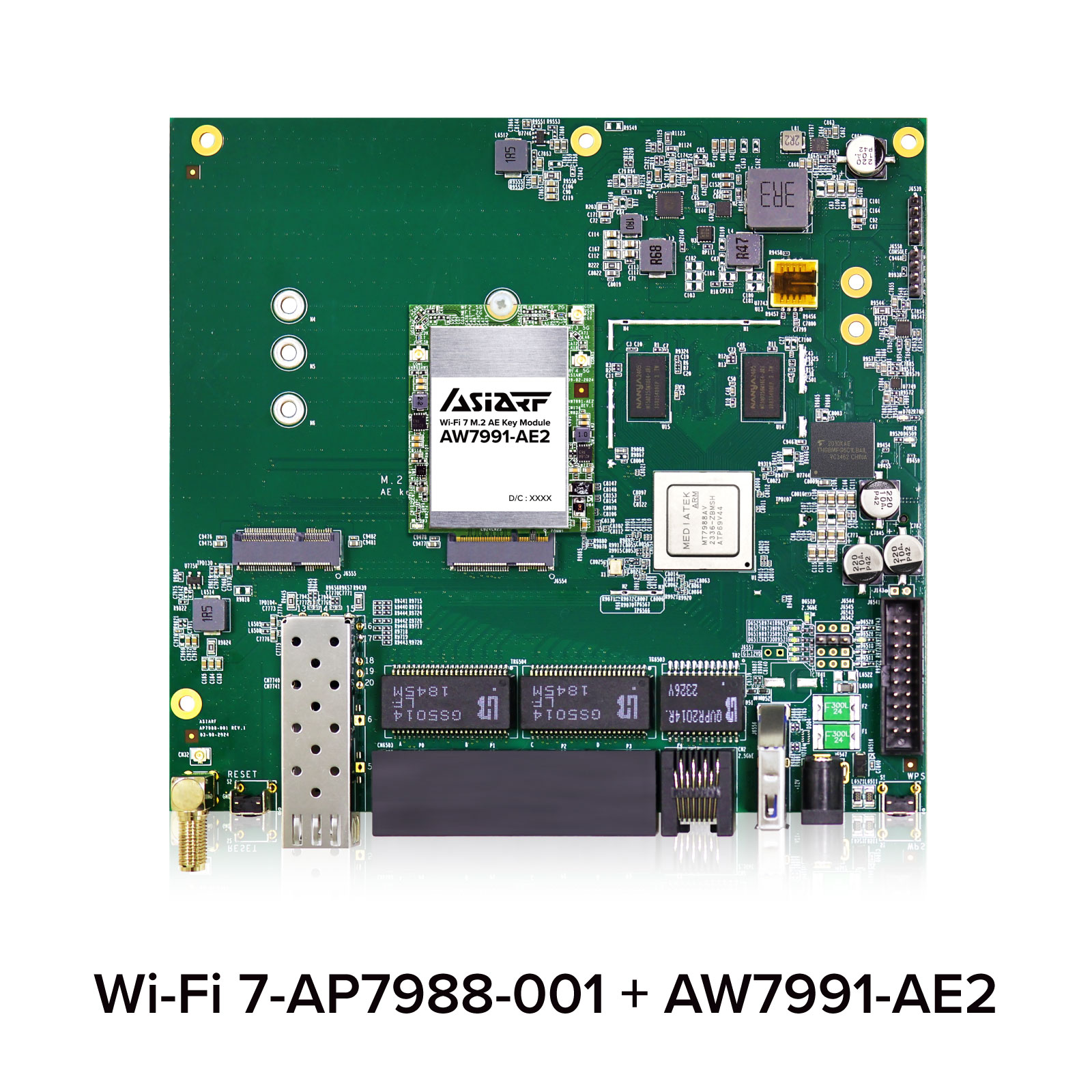 Wi Fi 7 Development Platform Arf Dp Be300 With Aw7991 Ae2 Combination