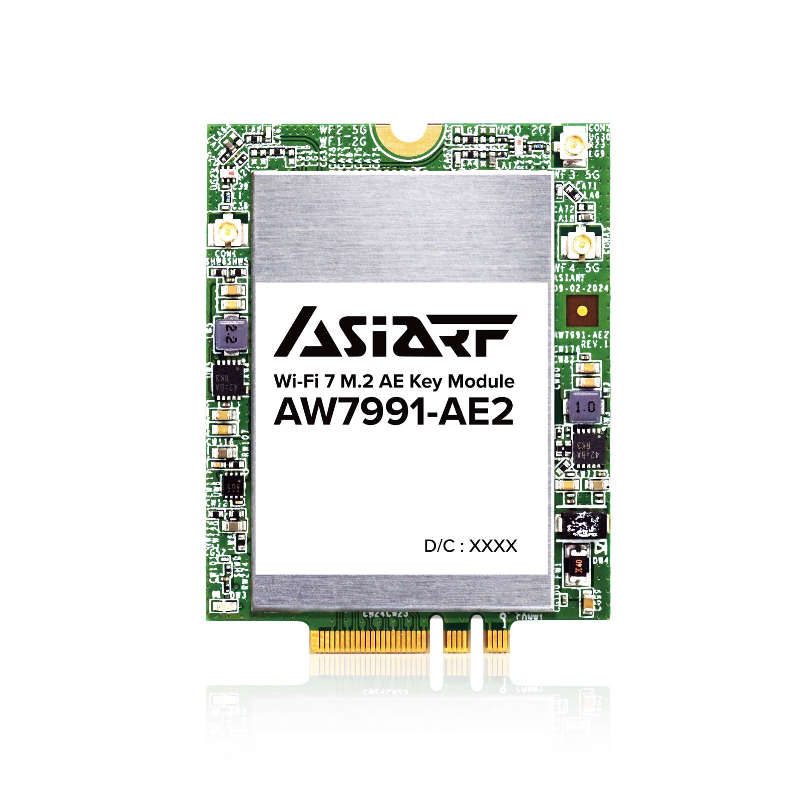 Wi-Fi 7 BE5000 M.2 AE Key Module AW7991-AE2