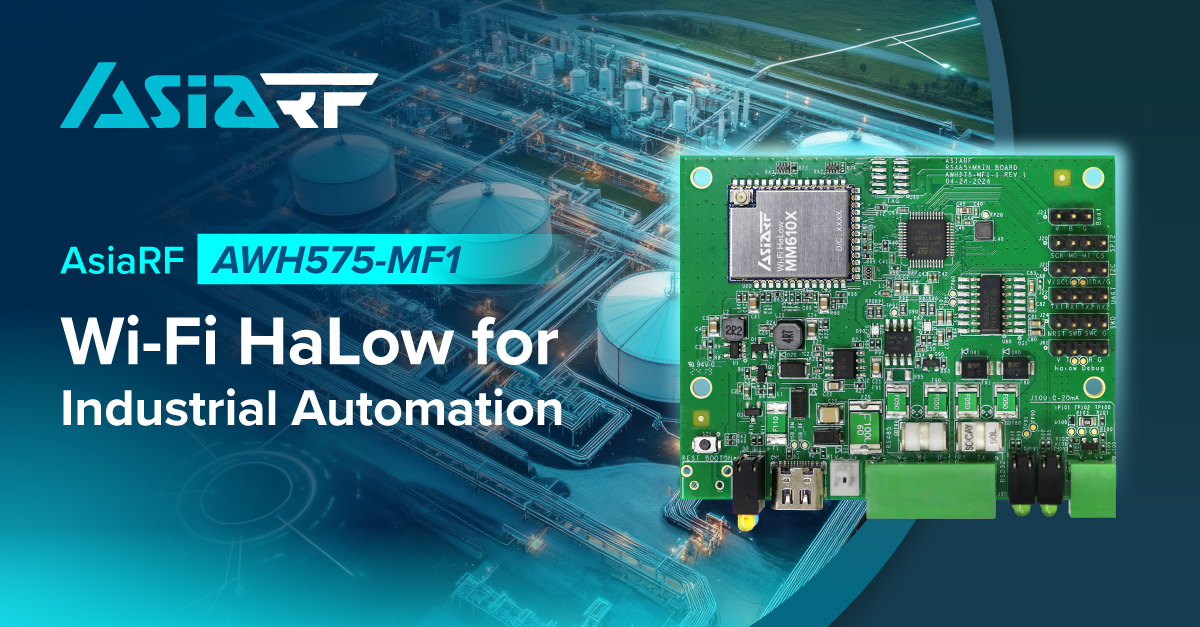 20250220 Asiarf Awh575 Mf1 Wi Fi Halow 産業オートメーション用 Kv Kv