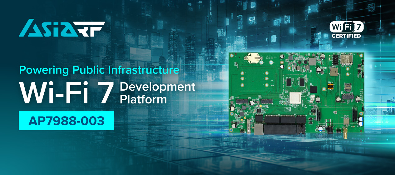 Wi-Fi 7 Development Platform AP7988-003: Powering Public Infrastructure