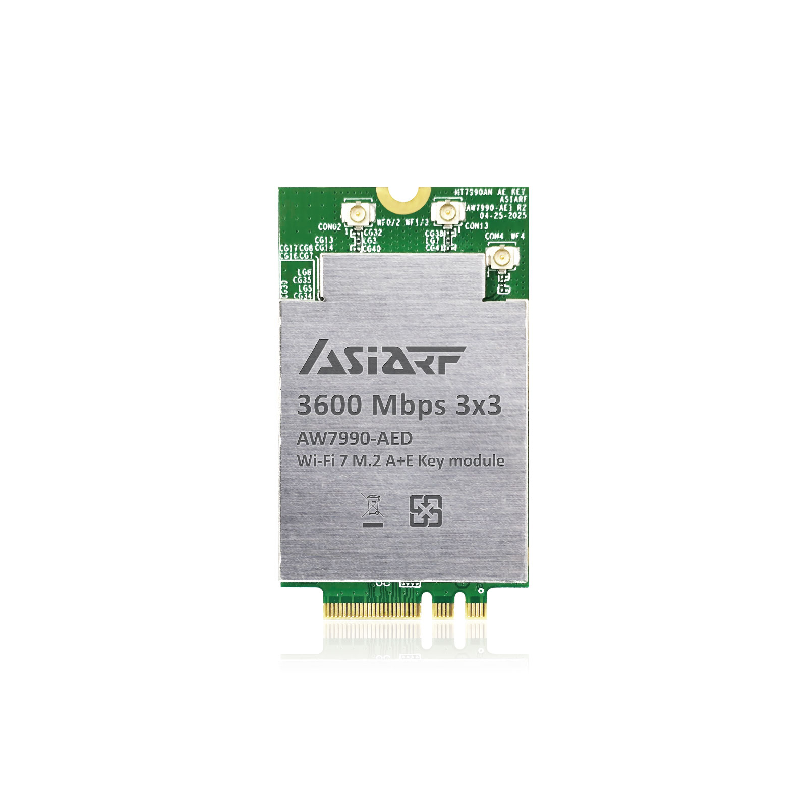 Wi-Fi 7 BE3600 M.2 A-E key AP Module AW7990-AED Aed 1