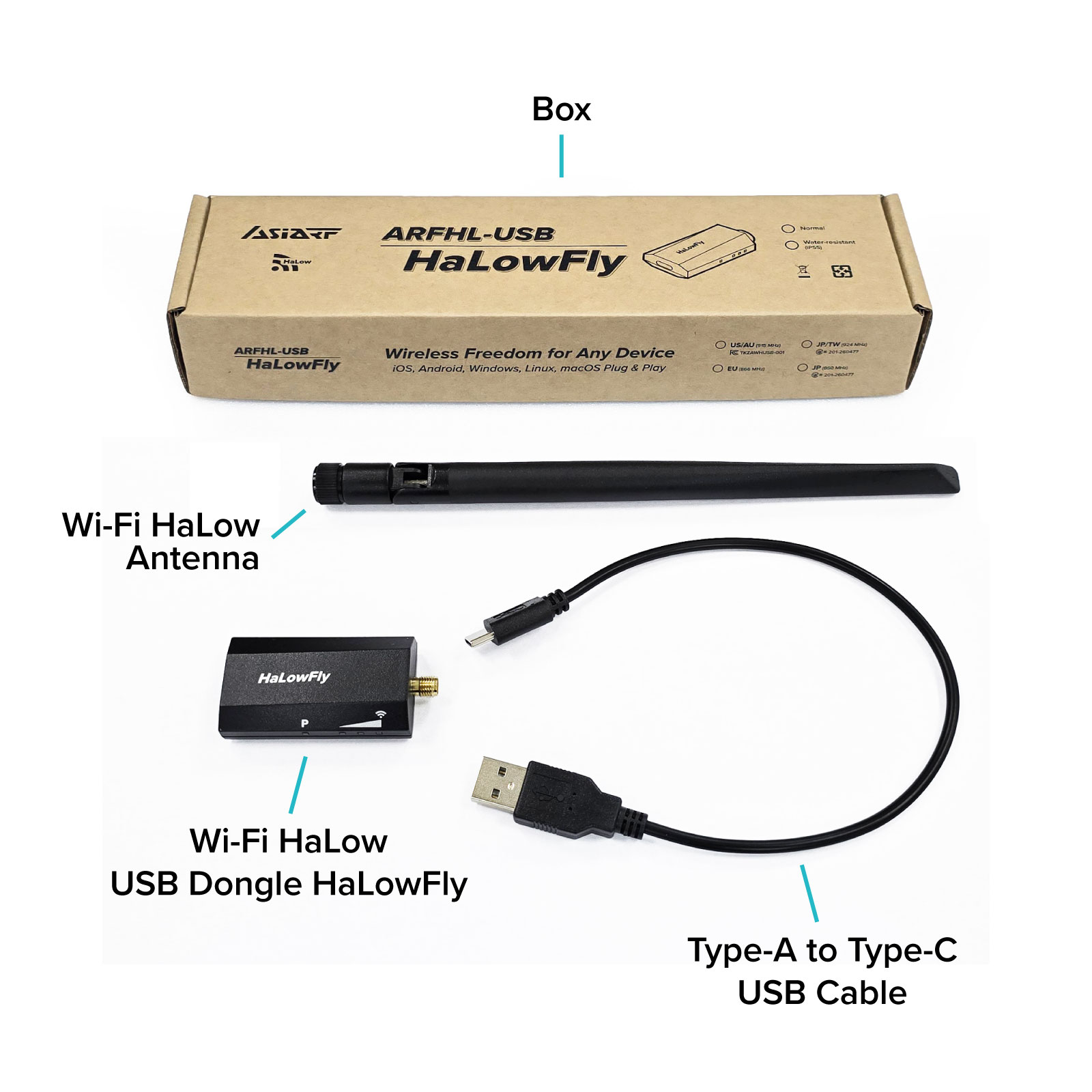 Connect Any Device to Wi-Fi HaLow in 10 Seconds: The Effortless Ultimate Guide HaLowFly USB Dongle: Simple Plug-and-Play Wi-Fi HaLow Connectivity for Any Device-Halowfly包裝說明 01 Connect Any Device to Wi-Fi HaLow in 10 Seconds: The Effortless Ultimate Guide HaLowFly USB Dongle: Simple Plug-and-Play Wi-Fi HaLow Connectivity for Any Device-Halowfly包裝說明 01
