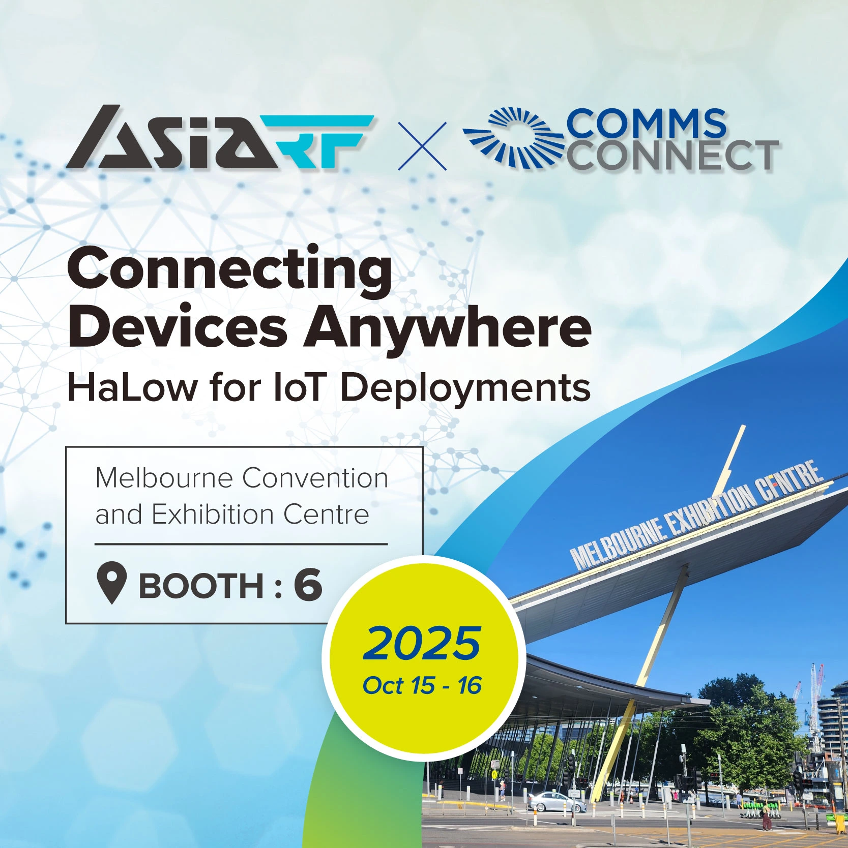 AsiaRF X Comms Connect Melbourne 2025 Mobile