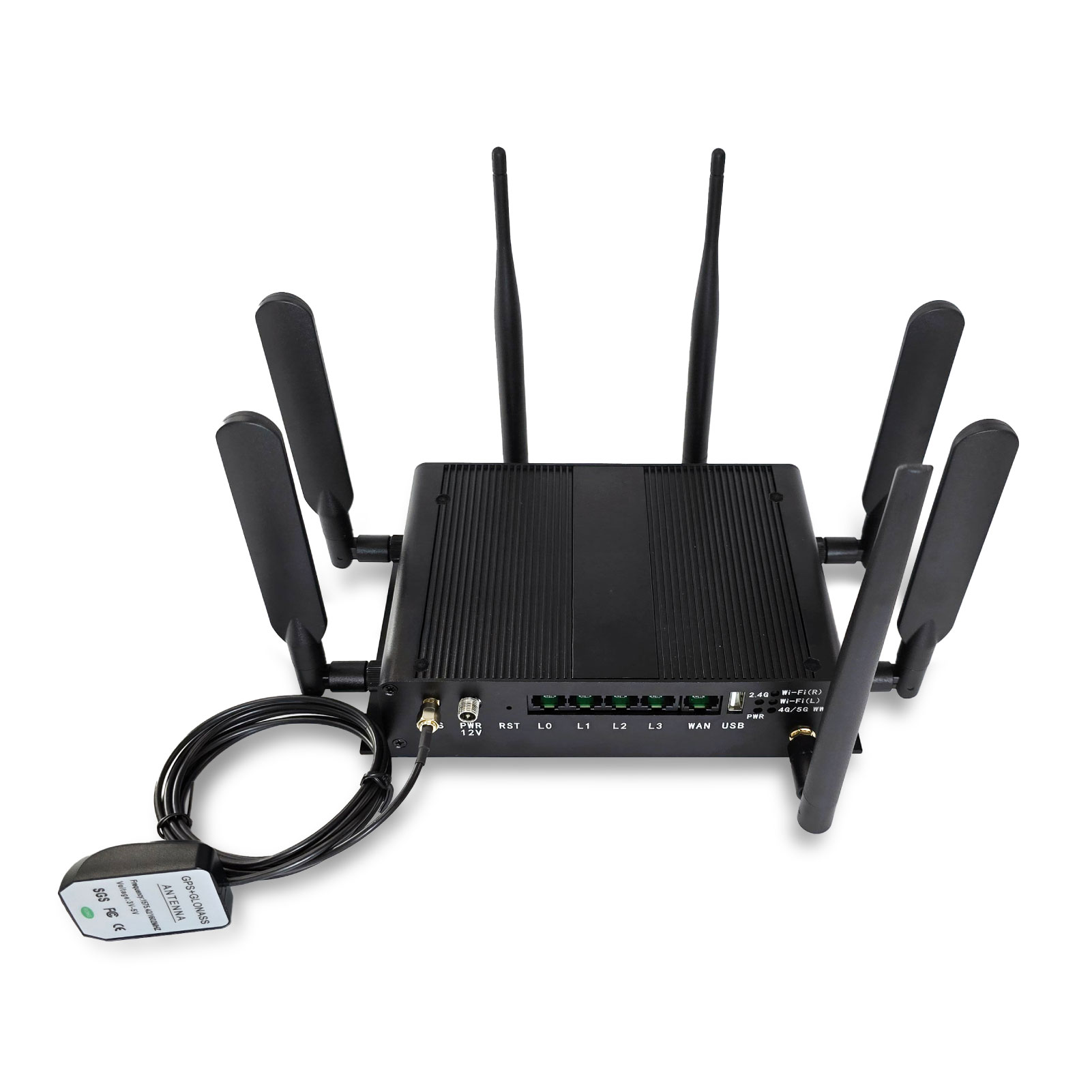 Enterprise LTE Wi-Fi 6 HaLow or LoRa Router Wi-Fi Shuttle AP7622-WH1