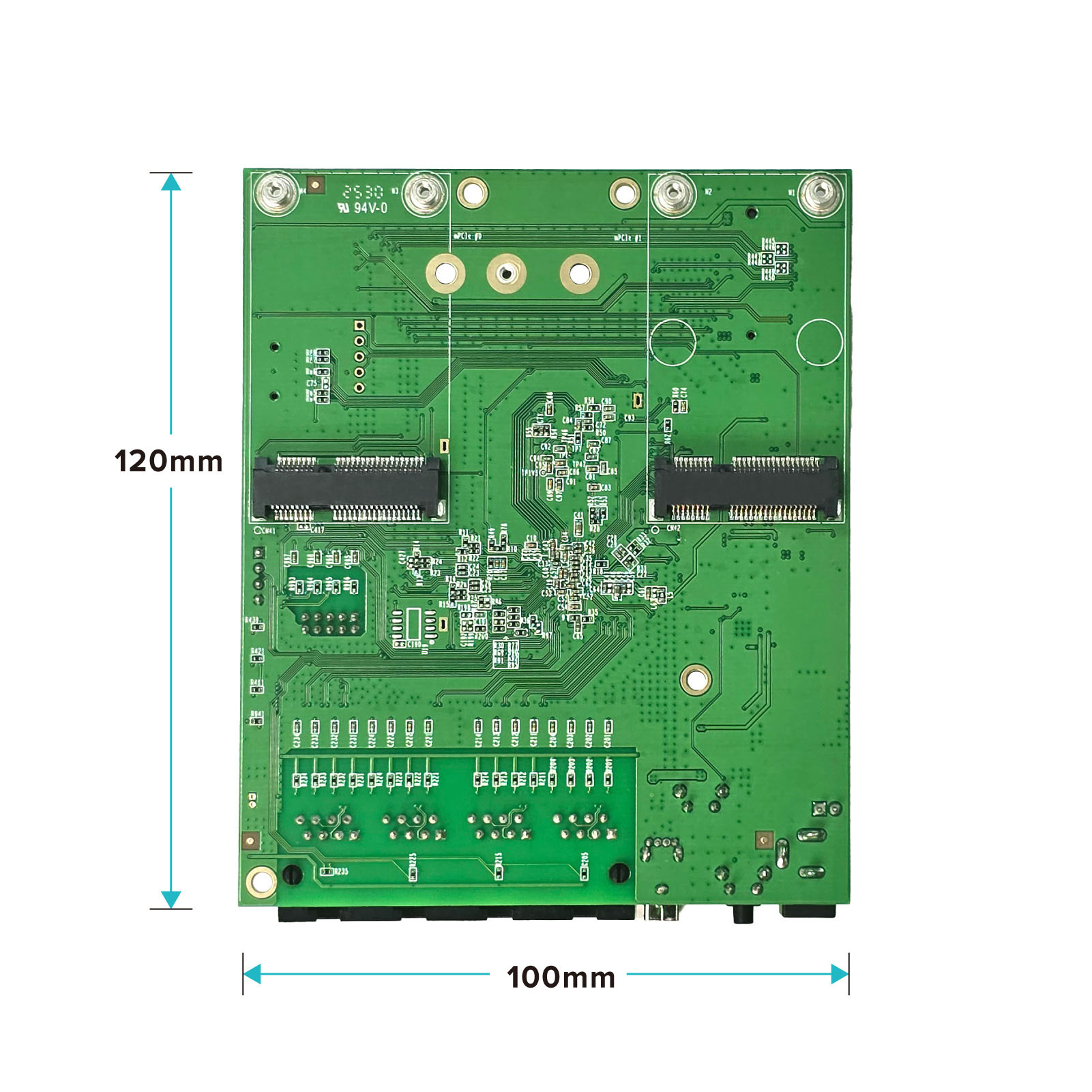 Wi-Fi Router MT7621A Board 4+1GE AP7621-004-Ap7921 004 模組size公版 Wi-Fi Router MT7621A Board 4+1GE AP7621-004-Ap7921 004 模組size公版