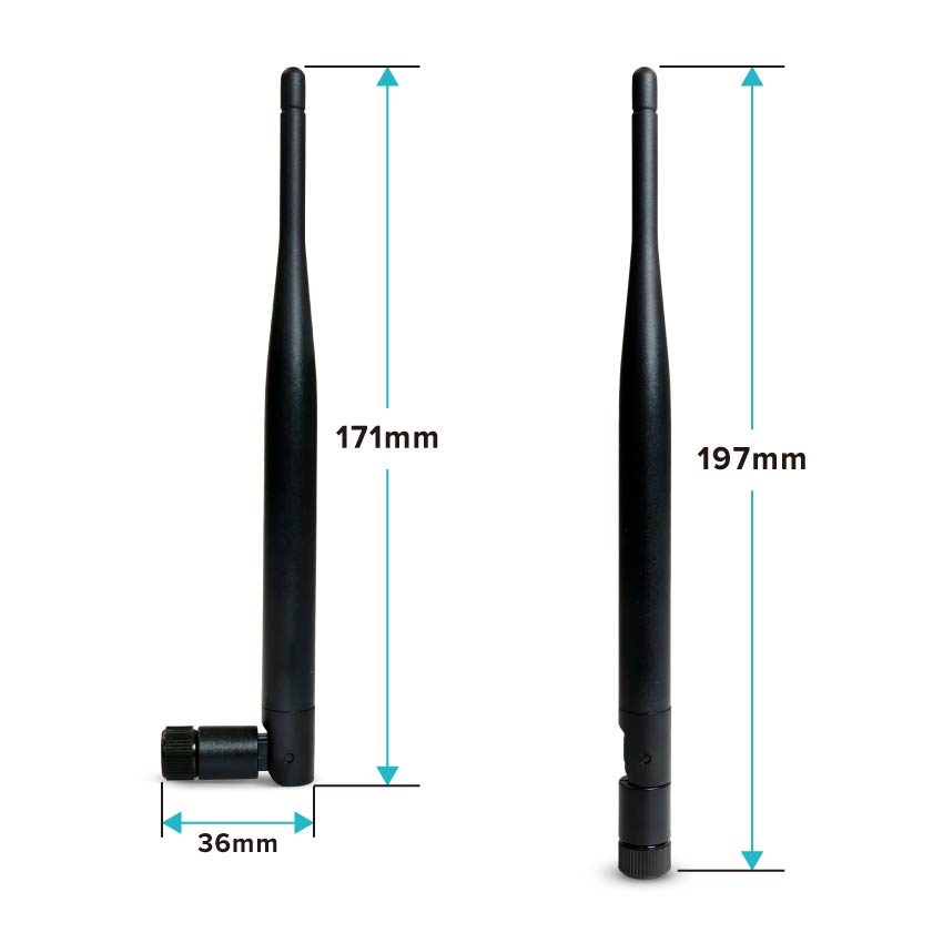 Wi-Fi Dipole Antenna dual bands 2.4/5GHz 5dBi ANTS245005002M01 Wi-Fi Dipole Antenna dual bands 2.4/5GHz 5dBi ANTS245005002M01