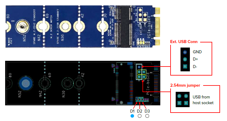 M.2 B+m Key To M.2 E Key New Cautions