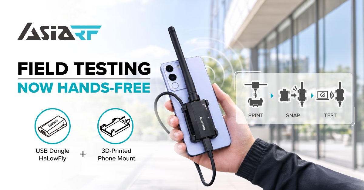 Testing Wi-Fi Halow in the field just got even easier!