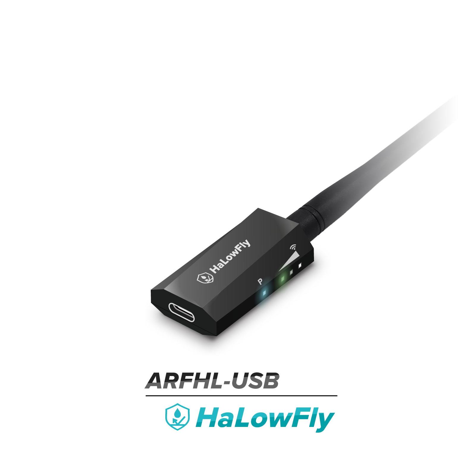 產品型號 : IP55 Waterproof Wi-Fi HaLow USB Dongle, HaLowFly (Client only, STA only) -Halowfly 防水 Size 1