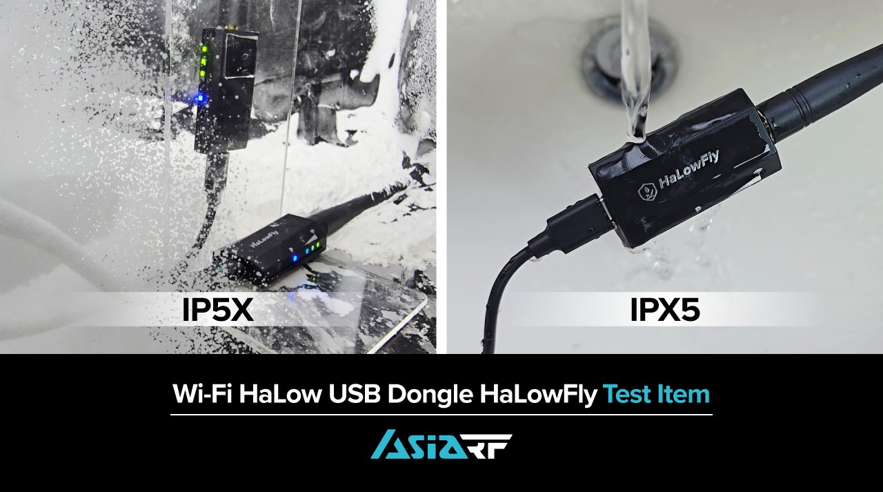 Wi-Fi HaLow USB Dongle HaLowFly-Field Testing - video